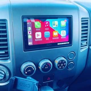 Pioneer Smartphone Compatible Stereo 🤓 Owner of the Nissan Titan wanted a upgrad