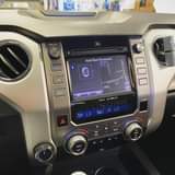 Kenwood Excelon DNR1007XR installed into a Toyota Tundra 😍 Beautiful 10.1 Screen